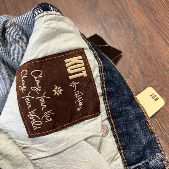 🆕 Kut from the Kloth Catherine Boyfriend Cuffed Jeans SZ 2 - Picture 6 of 8